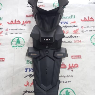 قاب (کاور فلاپ) دمی جا پلاکی گلگیر عقب موتور sym لاکی (لوکی) lucky 185 vf3