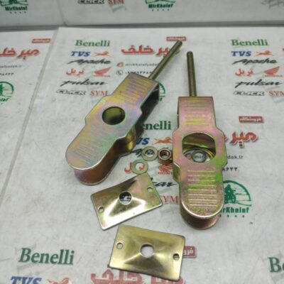 زنجیرکش (تنظیم کننده زنجیر) چرخ عقب به 2 دو شاخ موتور اپاچی 150 160 180 (جفتی)