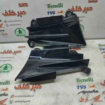 قاب (کاور فلاپ) لچکی کوچک باک بغل باله بادگیر بغل باک موتور هایپرو و بلنتا و کاوازاکی طرح z1000 مشکی براق (جفتی)