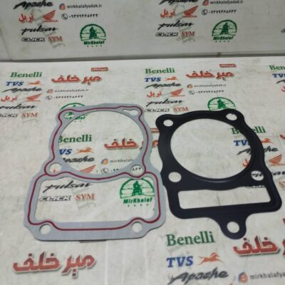 واشر سر (رو) و ته (زیر) سیلندر موتور هوندا cg 250 سی جی و تریل (فلزی)