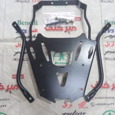 دستگیره زین (ترک بند) موتور یاماها ایروکس و طرح ایروکس nvx (اسپرت پایه دار) مشکی (فلزی لاکچری)