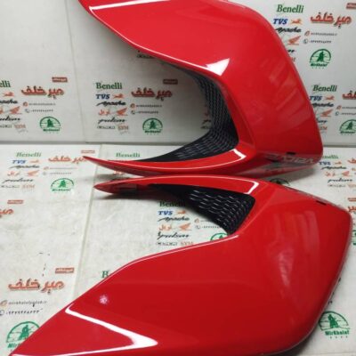 قاب (کاور فلاپ) باله بغل باک موتور پالس ls 135 ال اس اصلی قرمز (جفتی)