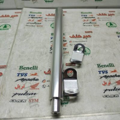 میل رنتال (تعادل) اسپرت فرمان انواع موتورسیکلت اسکوتر گازی اتوماتیک کلیک و یاماها طرح ایروکس و adv ای دی وی و pcx پی سی ایکس استیل نقره ای