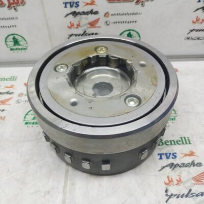 فلکه اهنربا برق بوبین (دستگاه) سیم پیچی برق همراه پیلوت موتور بنلی 135 و بنلی 150 جدید نیوفیس اصلی