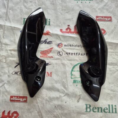 قاب (فلاپ کاور) بغل بلوری چراغ جلو موتور ns 200 ان اس شرکتی مشکی (جفتی)